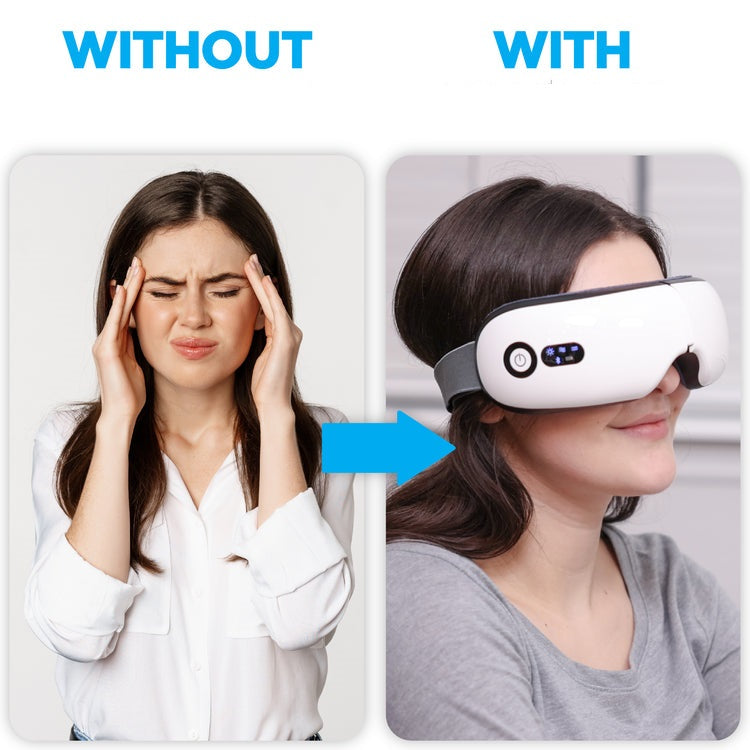 RelaxVision Slimme Oogmassager | Ultieme ontspanning binnen handbereik