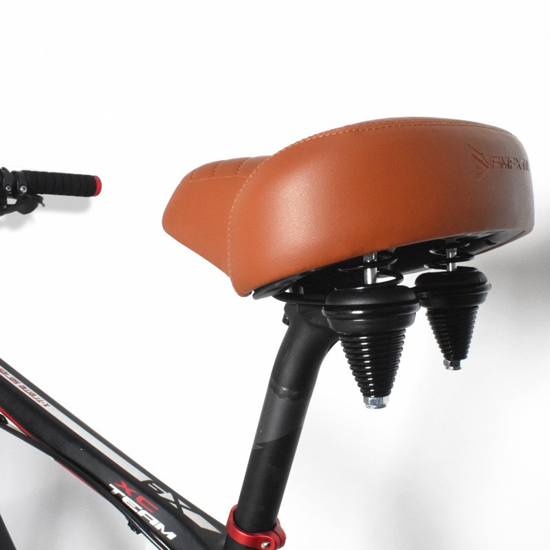 Ergonomisch Overgroot Fietszadel met Schokabsorptie – Comfortabel Fietszadel voor Weg- en Mountainbiken