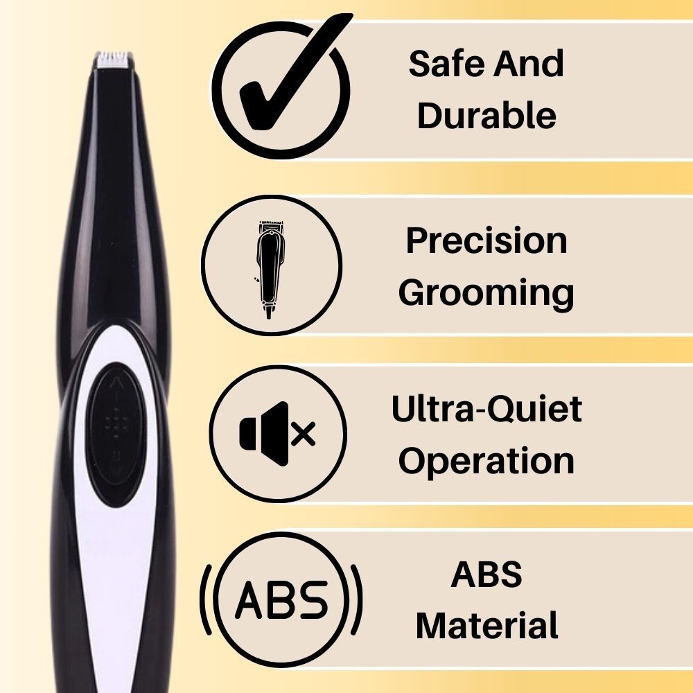 Professionele Hondenverzorgingsschaar met Fluisterstille Technologie en Ergonomisch Ontwerp voor Alle Vachtsoorten