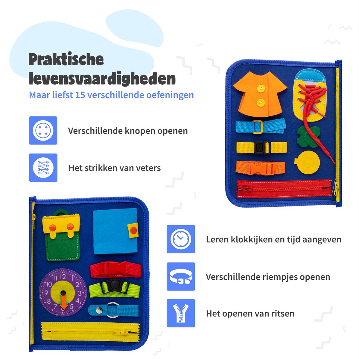 EliteKidz Voorsprong Educatieve Speelset | Stimuleert creativiteit en leert vaardigheden spelenderwijs