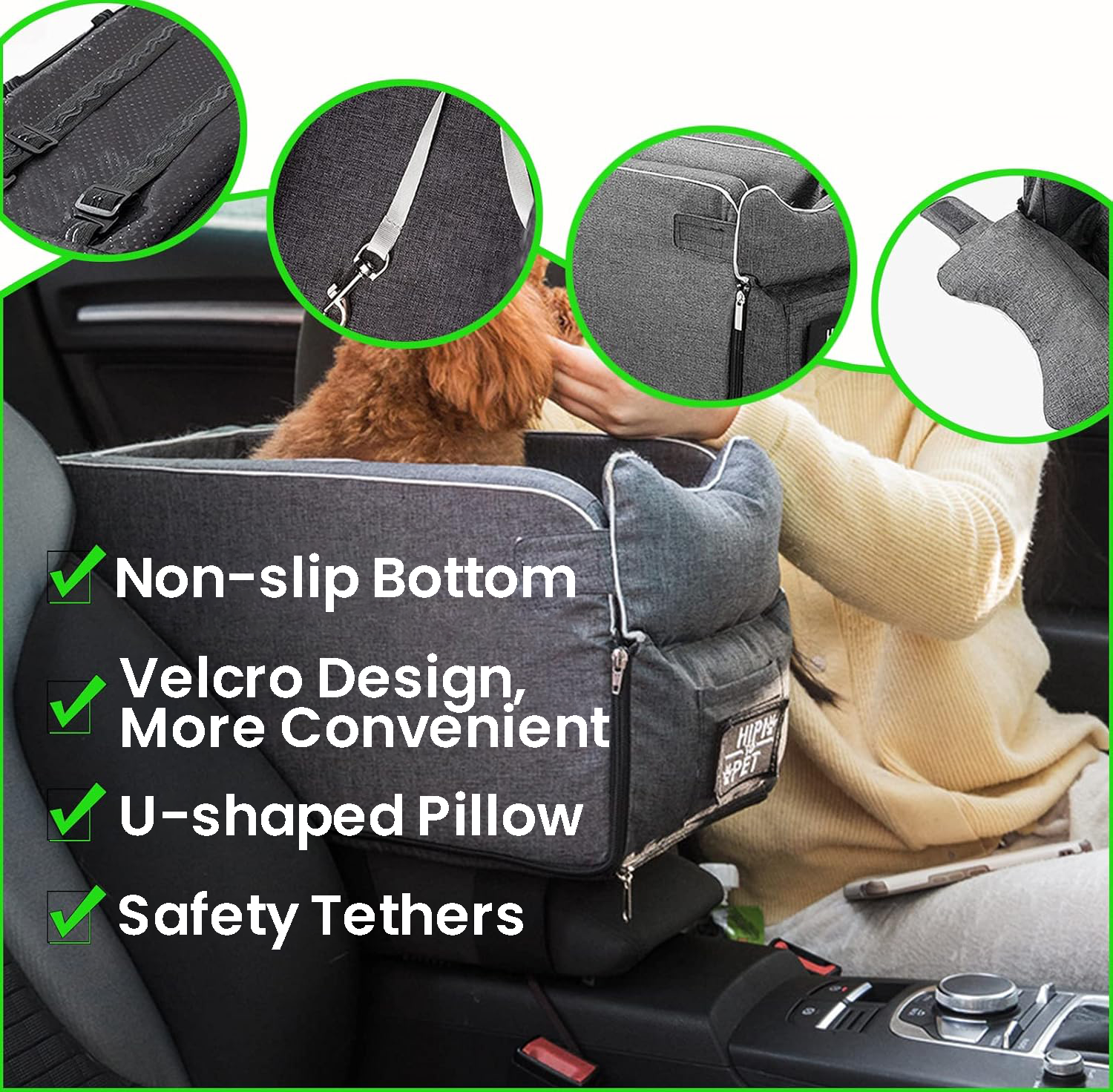 LuxPaw™ Luxe Reisgordel | Veilig en comfortabel reizen met je huisdier