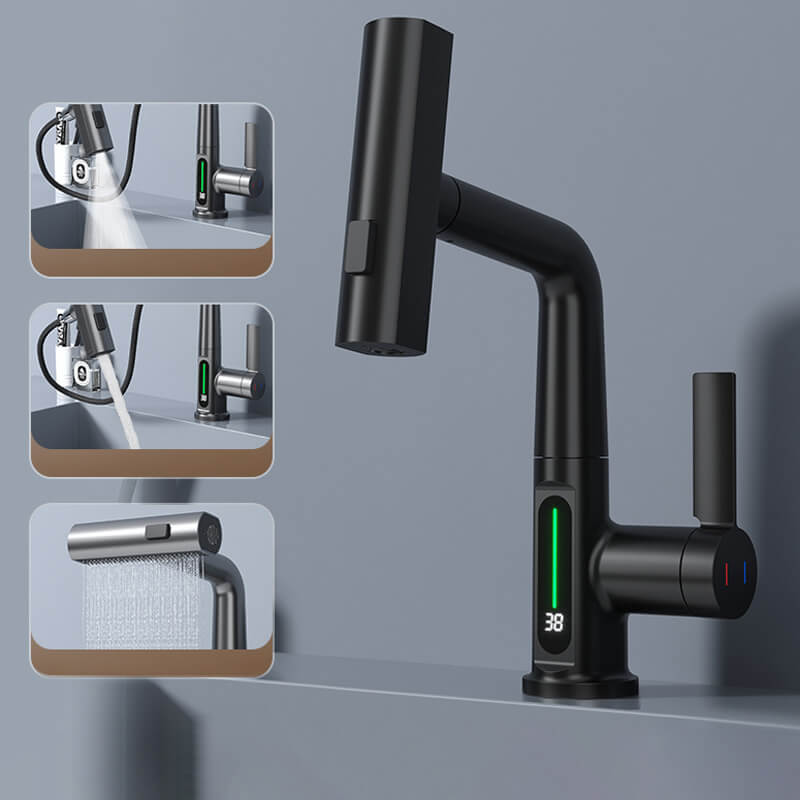 AquaElegance Digitale Kraanverhoging | Intelligente bediening met nauwkeurige digitale weergave voor modern wonen