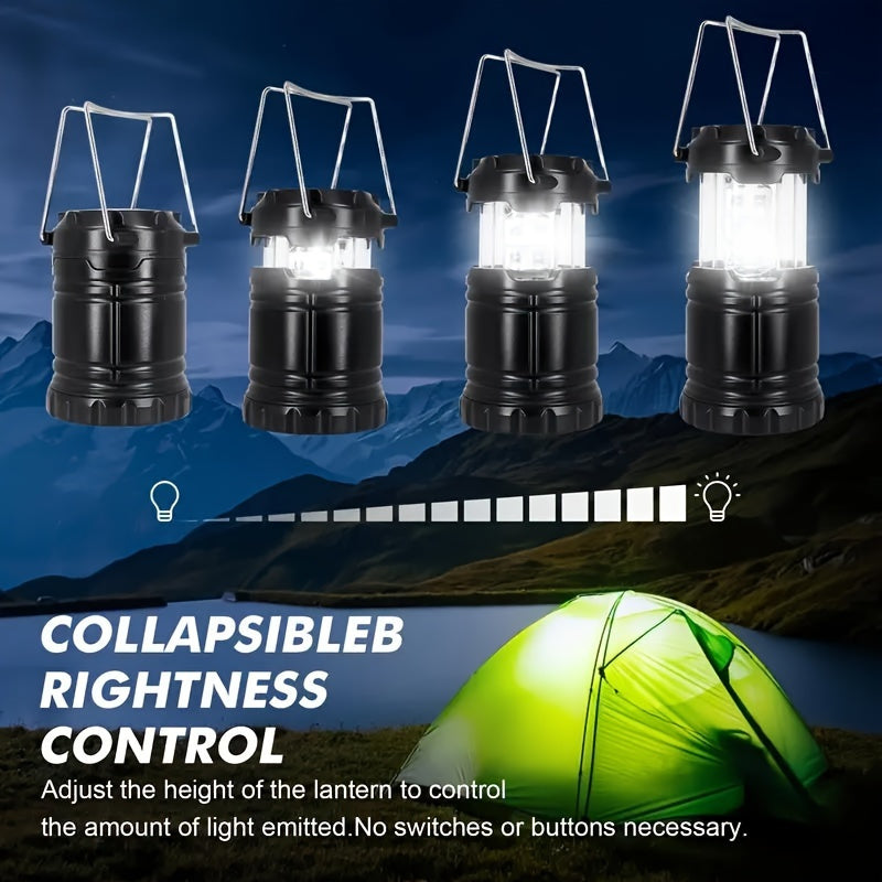 Oplaadbare LED Noodverlichting - Vouwbare Lamp met Verstelbare Helderheid voor Buiten en Stroomuitval