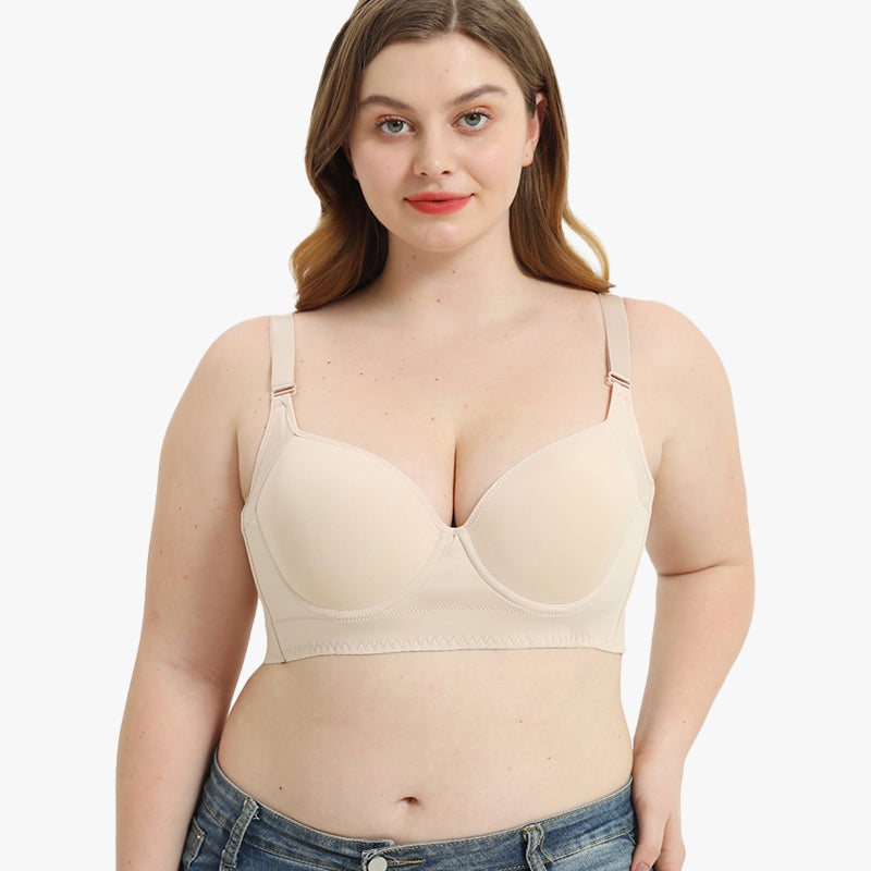 CurvEase | Diepe Cup Push-Up BH