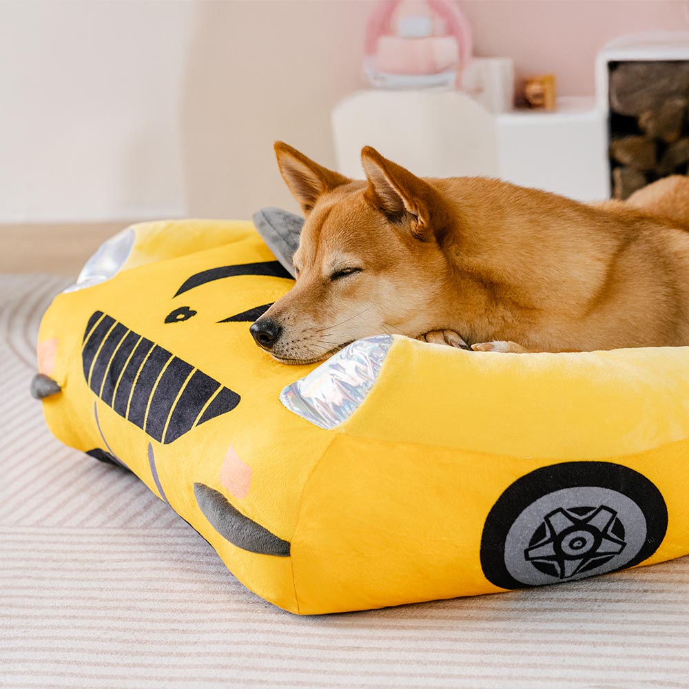 FurElegance Classic Convertible Raceauto Bed | Luxe bolster hondenbed voor stijlvolle comfort en ondersteuning