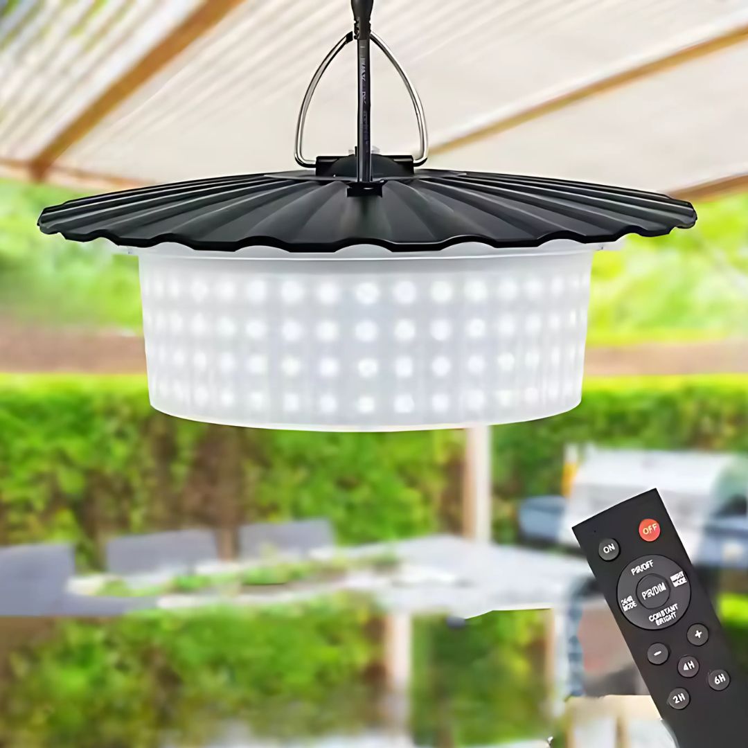 LuxeRay Exclusieve Zonne Lamp | Efficiënte verlichting voor schuur en tuin