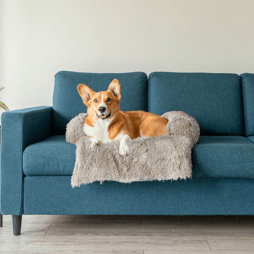 Waterafstotende Hondenbed Bescherming met Zachte Vegan Bont – Antislip, Comfortabel, Geschikt voor Alle Hondenformaten
