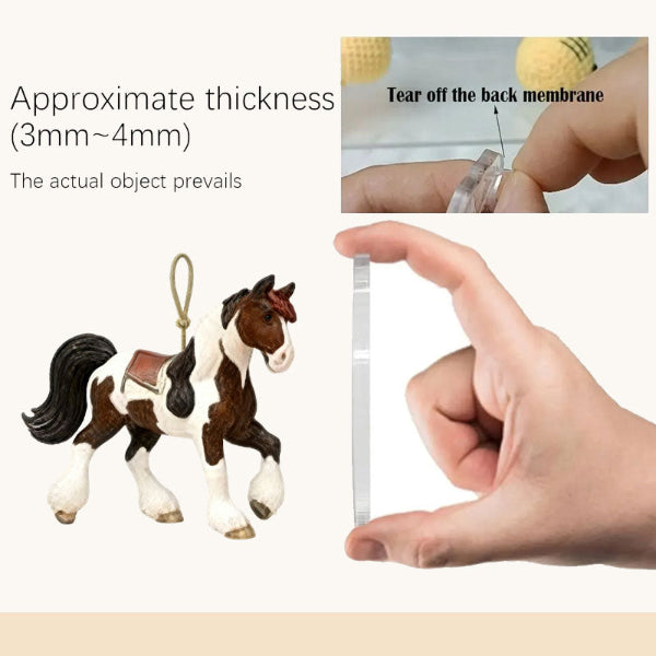 Magische Paarden Adventskalender 2025 – 24 Handgeschilderde Figuren voor Paardenliefhebbers