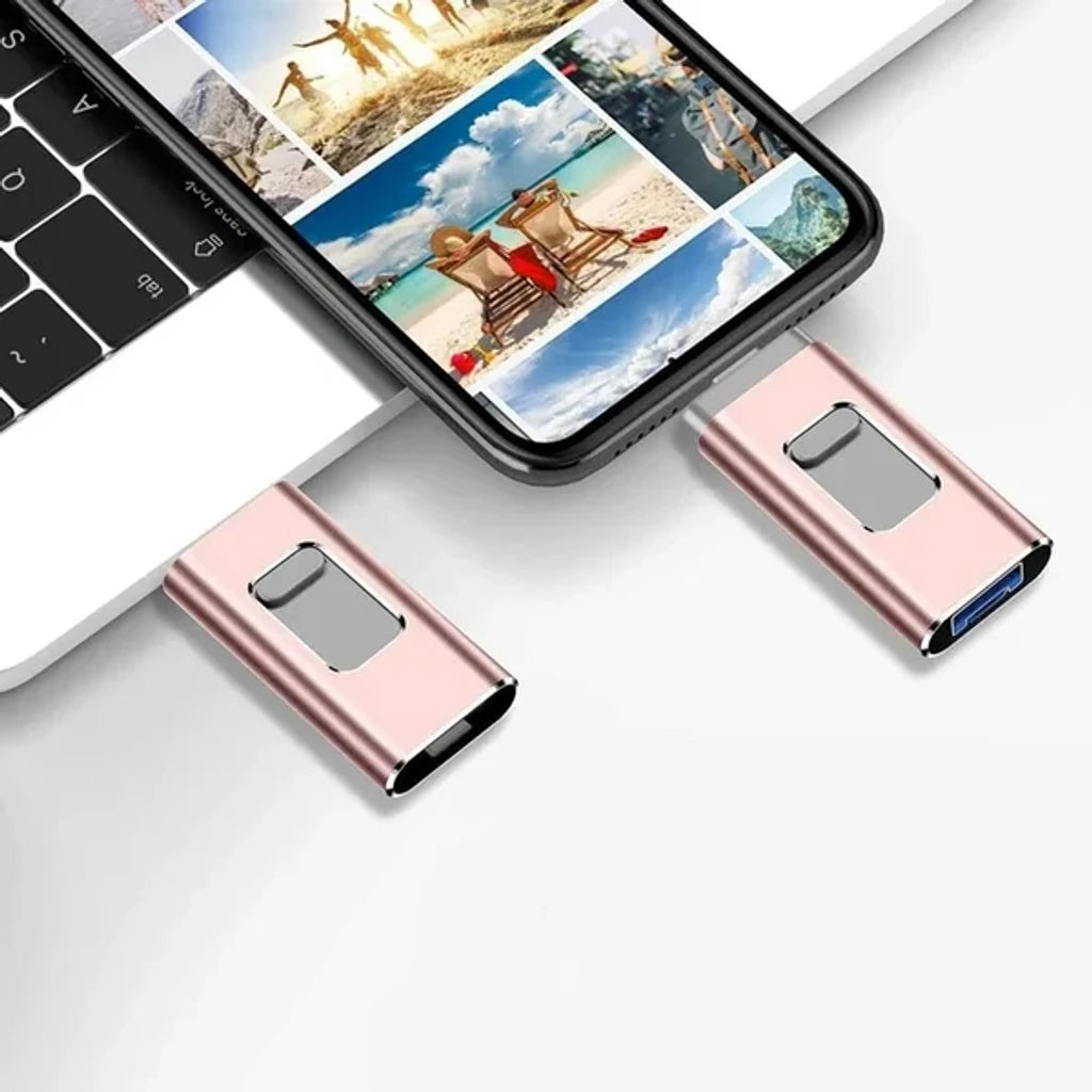 MultiPort Stick | 4-in-1 OTG-flashstation