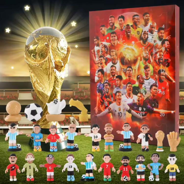 FamilieJoy Adventskalender 2025 | Vervulde verrassingen voor iedereen met Stitch, Voetbal, Puzzels & Kristallen