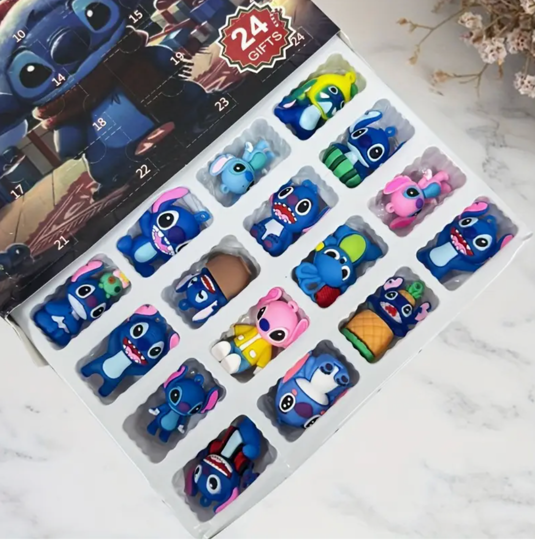 FamilieJoy Adventskalender 2025 | Vervulde verrassingen voor iedereen met Stitch, Voetbal, Puzzels & Kristallen