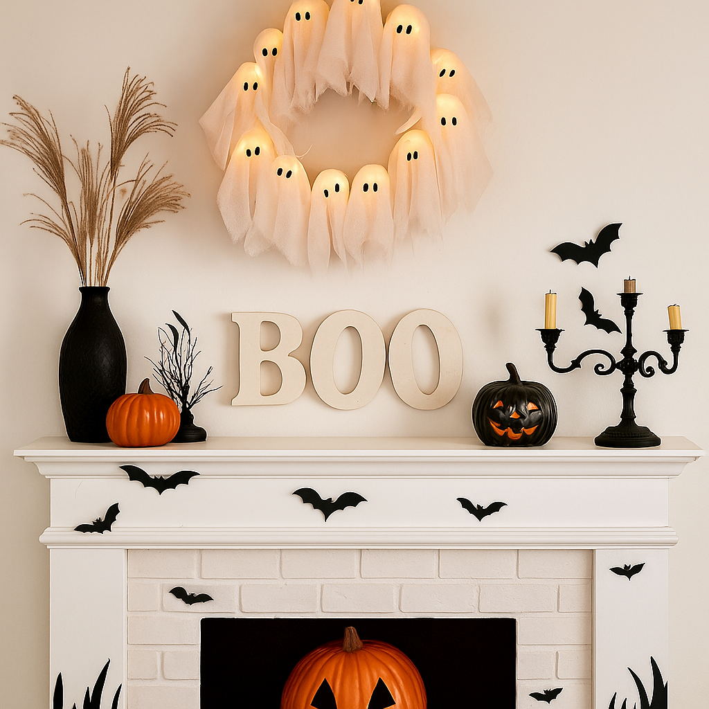 HauntGlow Halloween Krans | Betoverende glow krans voor een spooky feestelijke touch