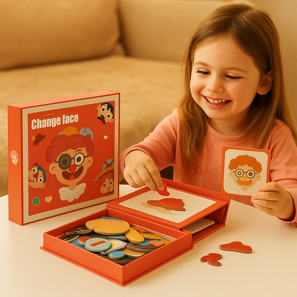 FaceJoy | Leerpuzzelspel voor Kinderen over Gezichtsuitdrukkingen