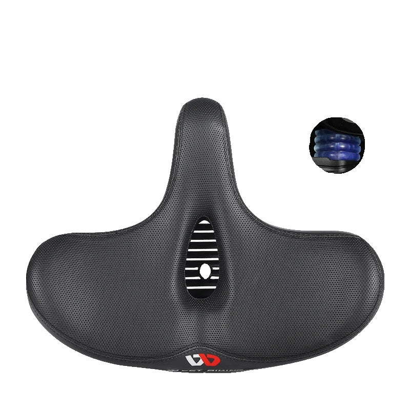Comfortabele Ergonomische Fiets Zadel met Verbrede Kussen voor Lange Afstand Fietsen – Compatibel met MTB, E-Bikes en Meer
