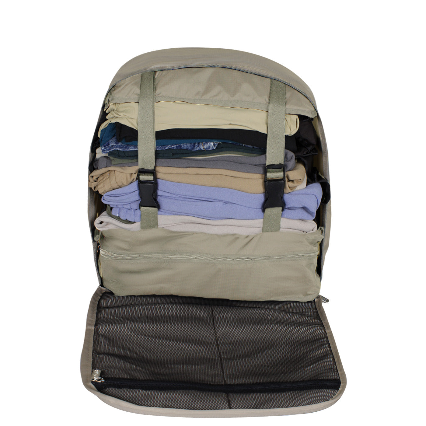 LuxeOrganize Acordeon Reisorganizer | Elegante opberging met 6 compartimenten