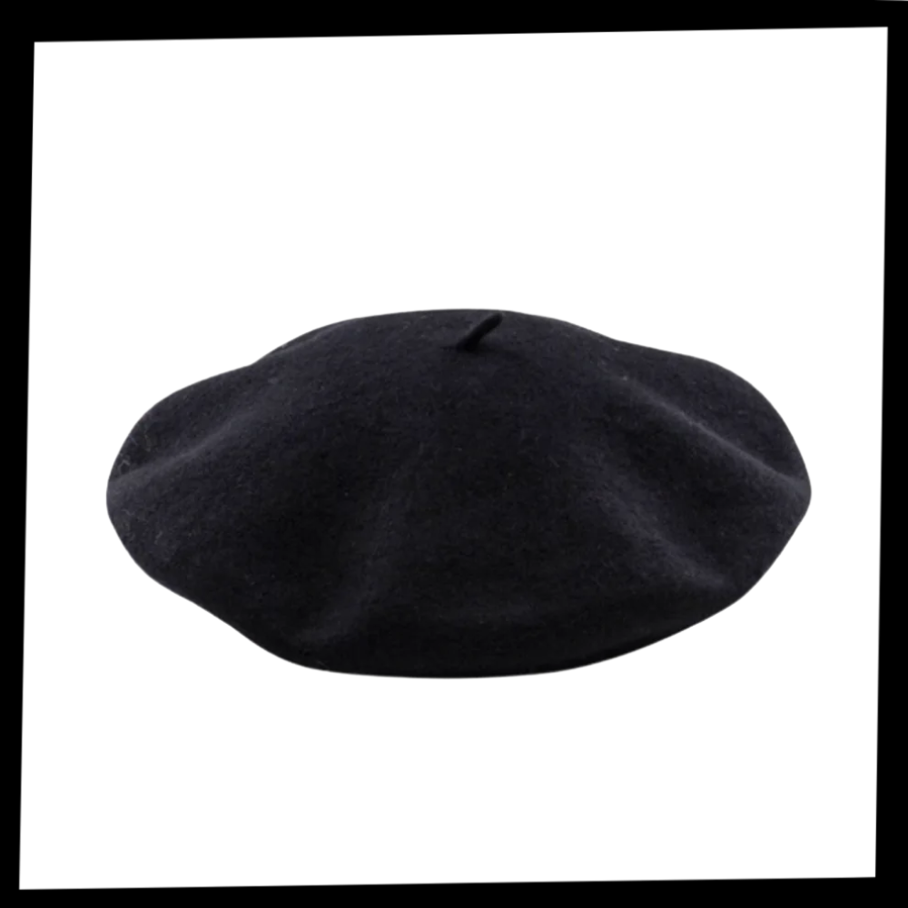 Dames Klassieke Wol Beret