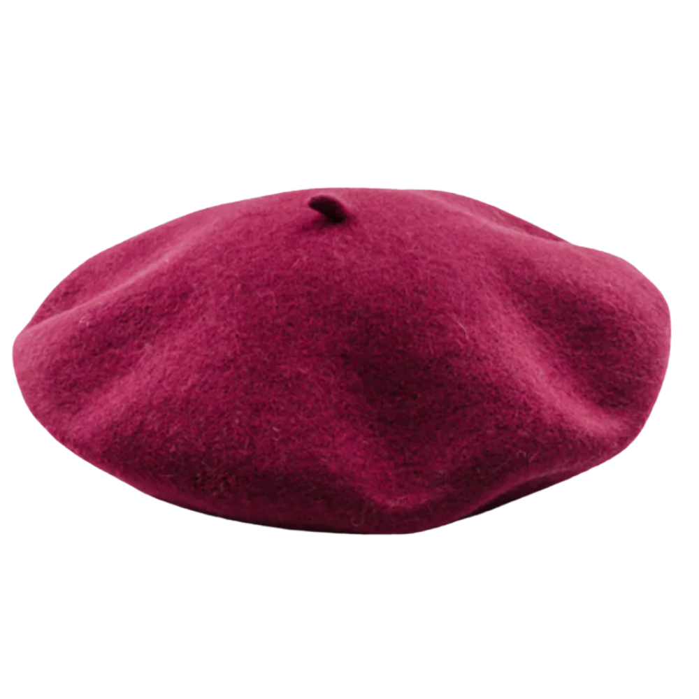 Dames Klassieke Wol Beret