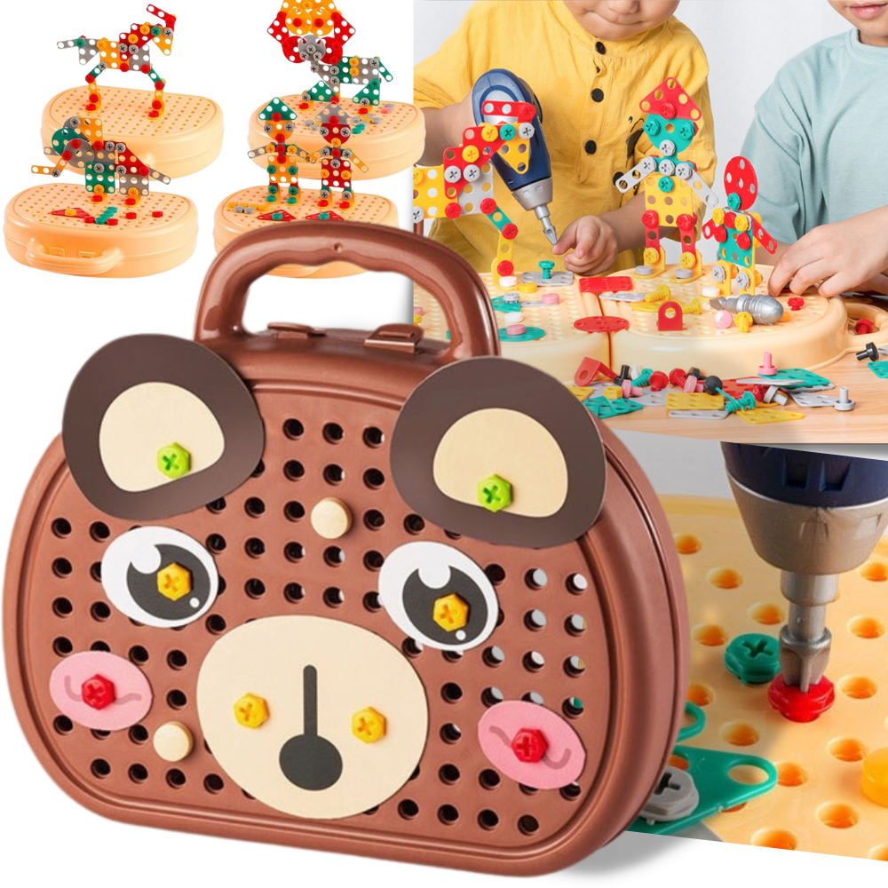 Educatief Puzzel Speelgoed en Boor Kit