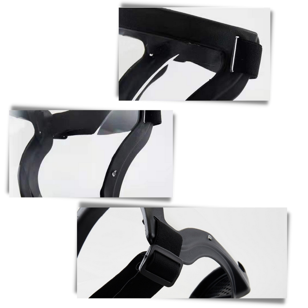 Transparante Beschermende Volledige Gezichtshel