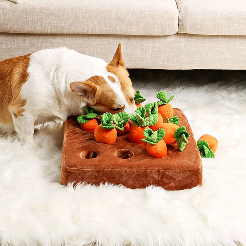 Interactief Hondenpuzzel Speelgoed Worteltuin voor Mentale Stimulatie – Betrokken Honden Speelgoed voor Alle Maten