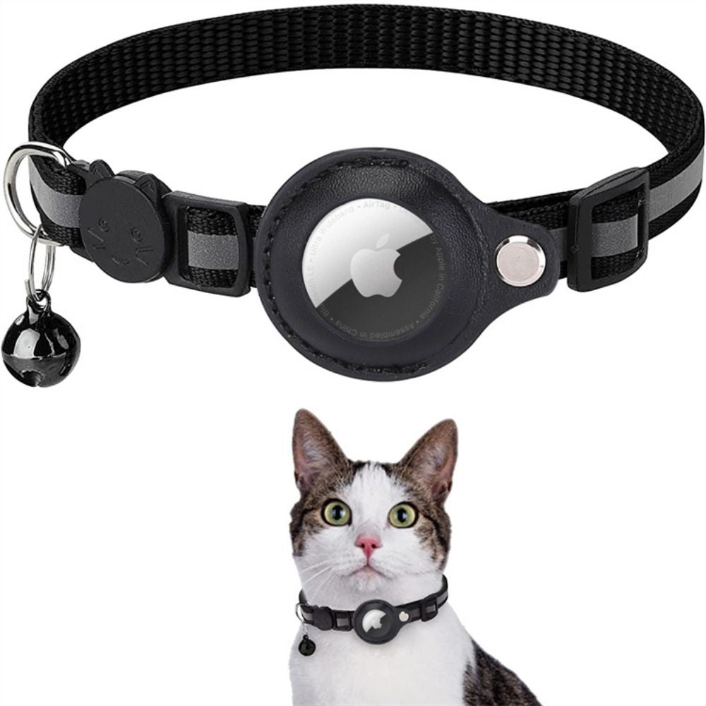Kat GPS Tracker Halsband met Snelsluiting en Reflectief Ontwerp voor Verbeterde Nachtzichtbaarheid