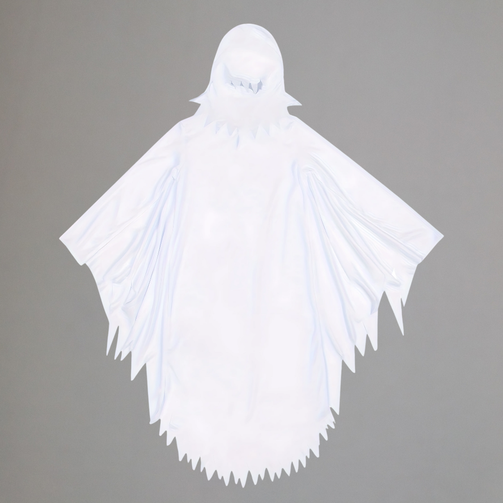 Halloween Geest Kostuum Kinderen Masker Cape Outfit Set