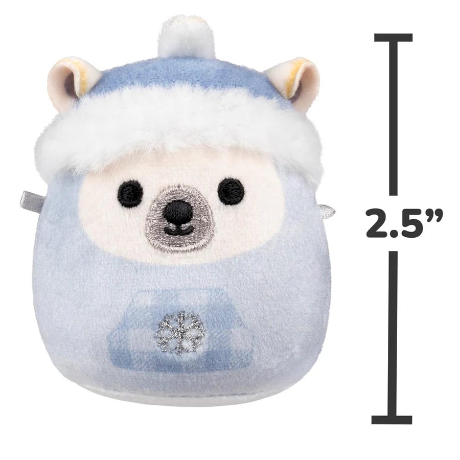 SquishJoy Vakantie Verrassingsset | Feestelijke adventskalender gevuld met knuffelbare Squishmallows!