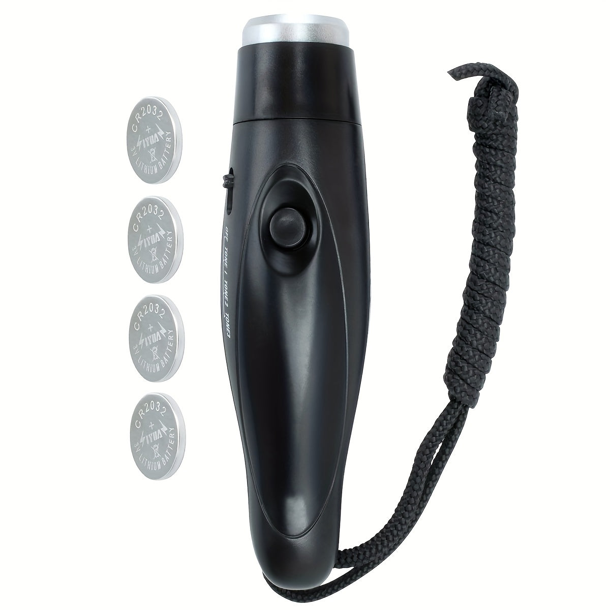 Handheld Elektronische Fluit met 3 Toonopties – Lichtgewicht en Draagbaar voor Coaches en Scheidsrechters