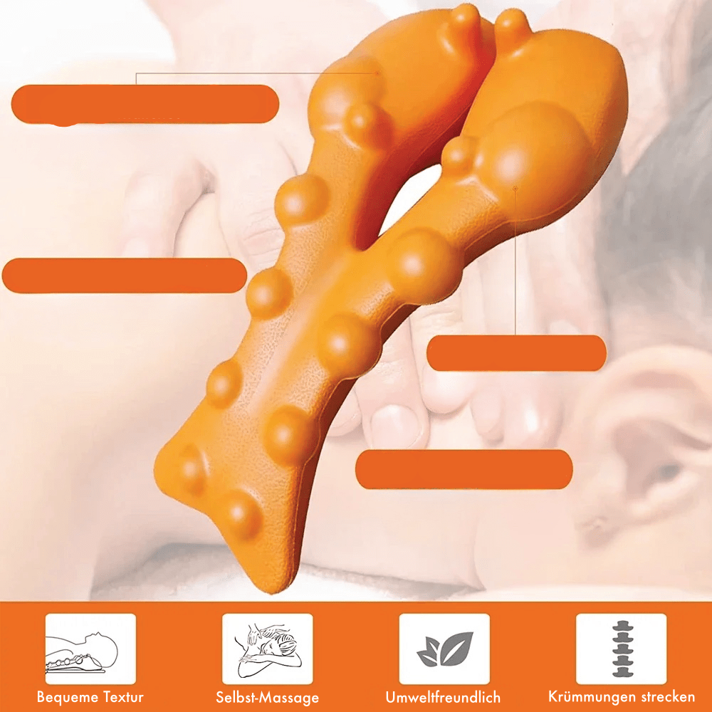 LuxuraCare Trigger-Massager | Voor pijnloze ontspanning van rug en nek