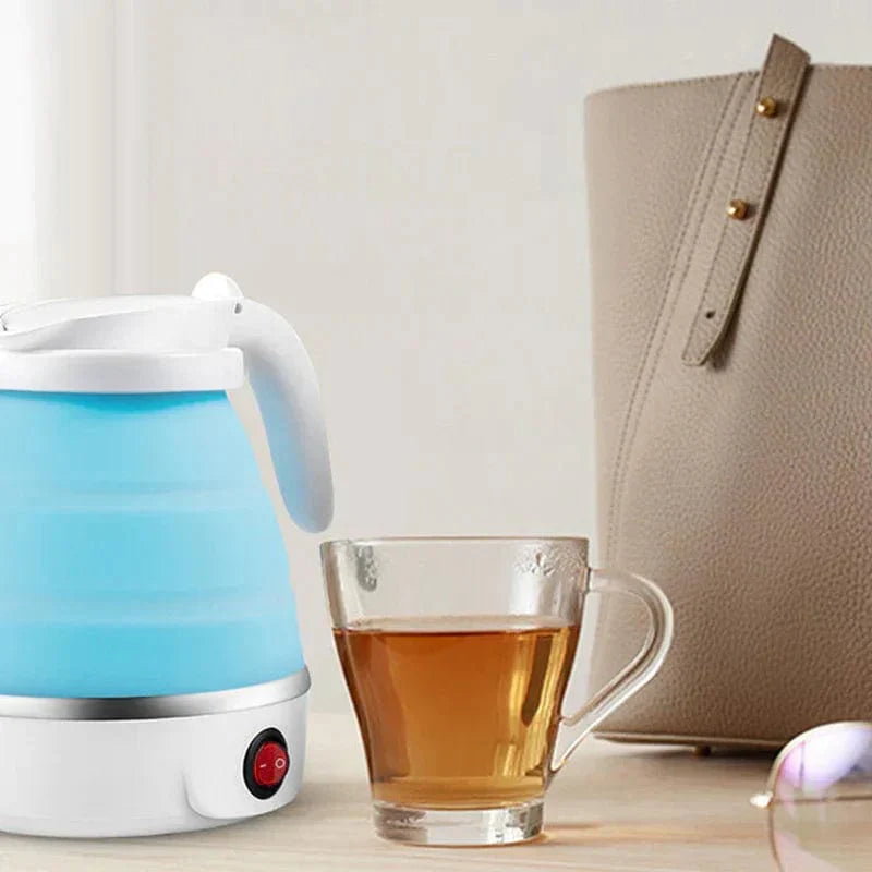 AquaElegance Luxe Opvouwbare Waterkoker | Perfect voor thuis en onderweg, stijlvol en praktisch