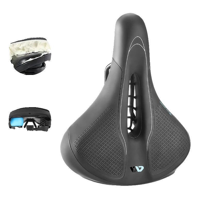 Comfortabele Schokbestendige Fiets Zadels met Hol Ontwerp – Antislip Kussen voor MTB en Racefiets