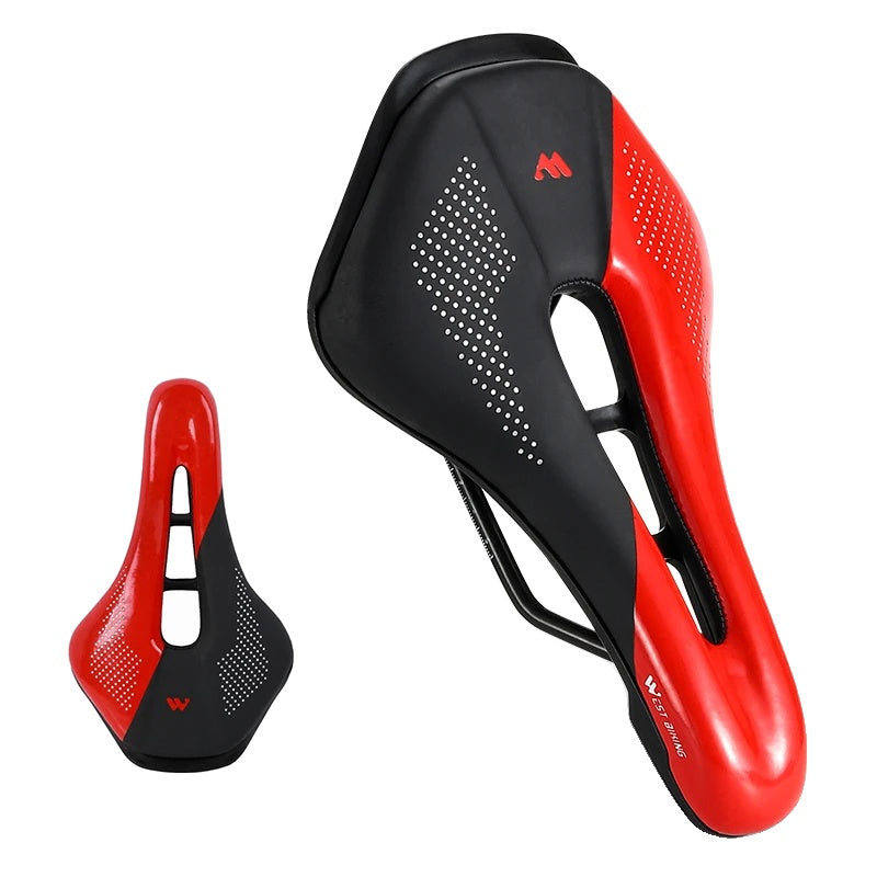 Comfortabele Schokbestendige Fiets Zadels met Hol Ontwerp – Antislip Kussen voor MTB en Racefiets