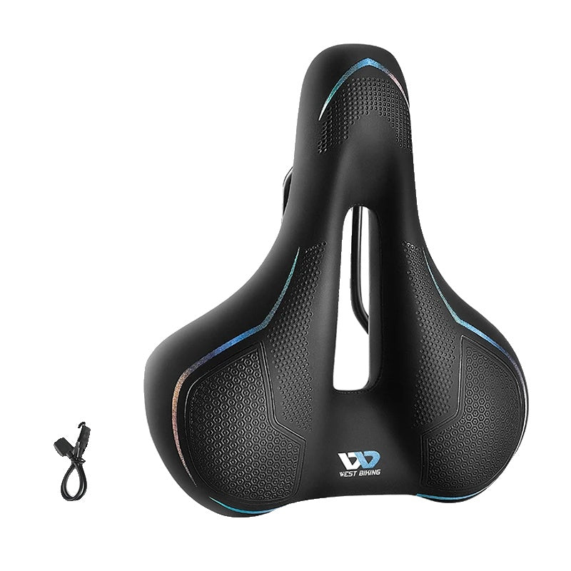 Comfortabele Schokbestendige Fiets Zadels met Hol Ontwerp – Antislip Kussen voor MTB en Racefiets