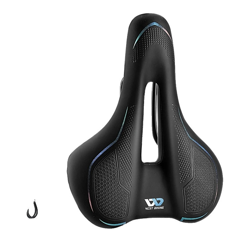 Comfortabele Schokbestendige Fiets Zadels met Hol Ontwerp – Antislip Kussen voor MTB en Racefiets