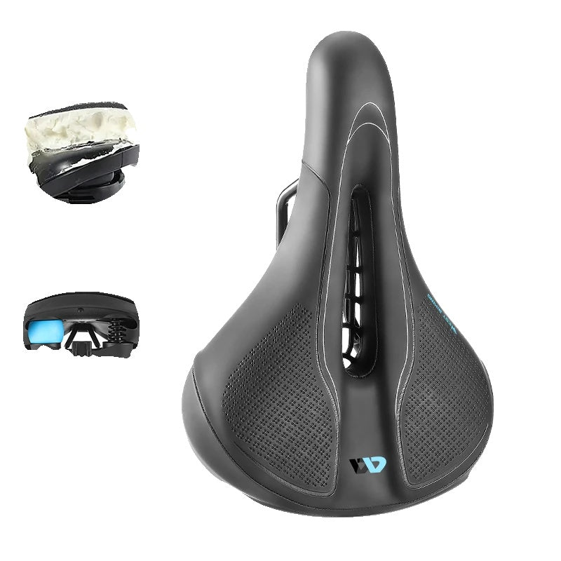 Comfortabele Schokbestendige Fiets Zadels met Hol Ontwerp – Antislip Kussen voor MTB en Racefiets