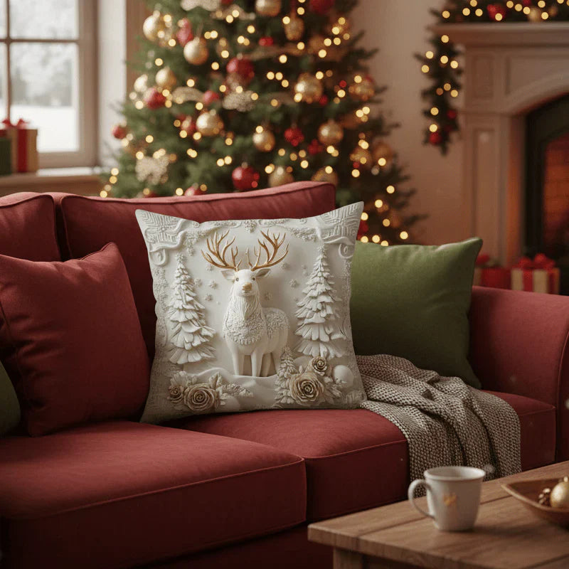 DecorCovers | 3D Kerst Decoratieve Hoezen Set van 4 Eenheden