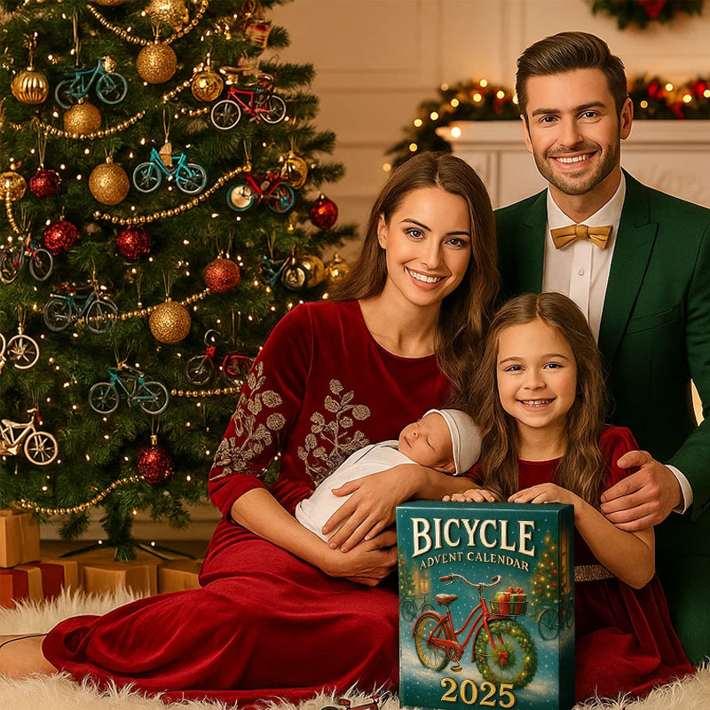 Retro Fietsfeest Adventskalender 2025 – 24 Miniaturen vol Kerstvreugde
