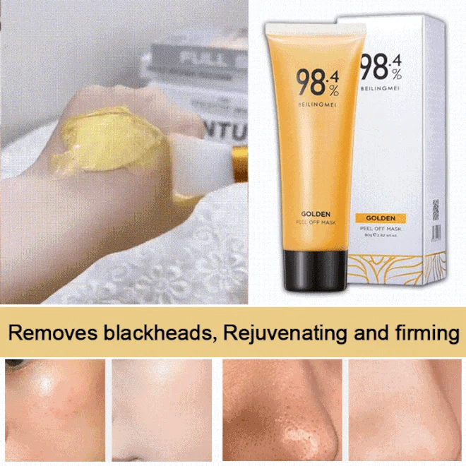 GoudenAura Luxe Peel-Off Masker | Verfijnt de huid en zorgt voor een stralende gloed