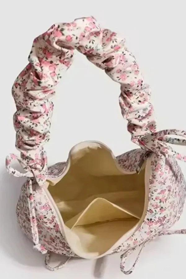 Dames Handtas Bloemenprint Één maat Polyester