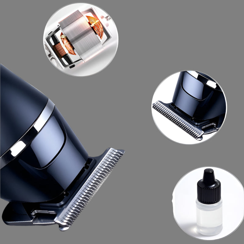 Elegant | Professionele elektrische tondeuse – digitale weergave – ergonomisch ontwerp – precieze snit