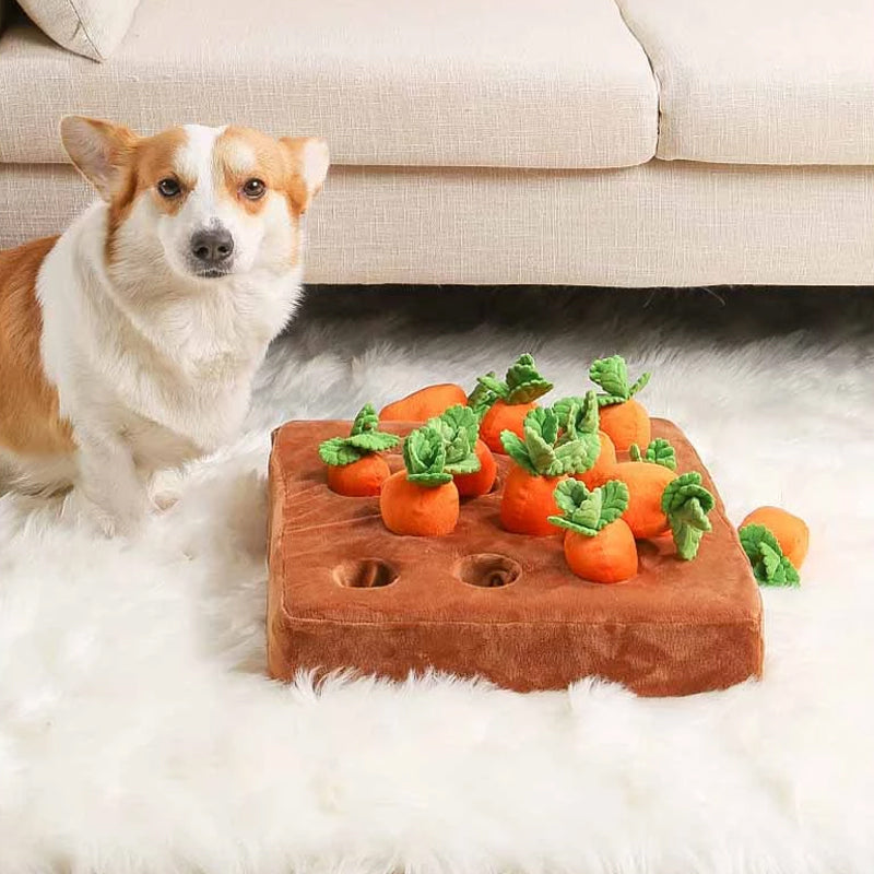 Interactief Hondenpuzzel Speelgoed Worteltuin voor Mentale Stimulatie – Betrokken Honden Speelgoed voor Alle Maten