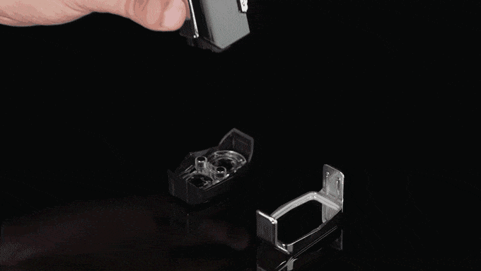 LuxRazor Elite Reis Scheerapparaat | Compact magnetisch ontwerp voor moeiteloos scheren onderweg