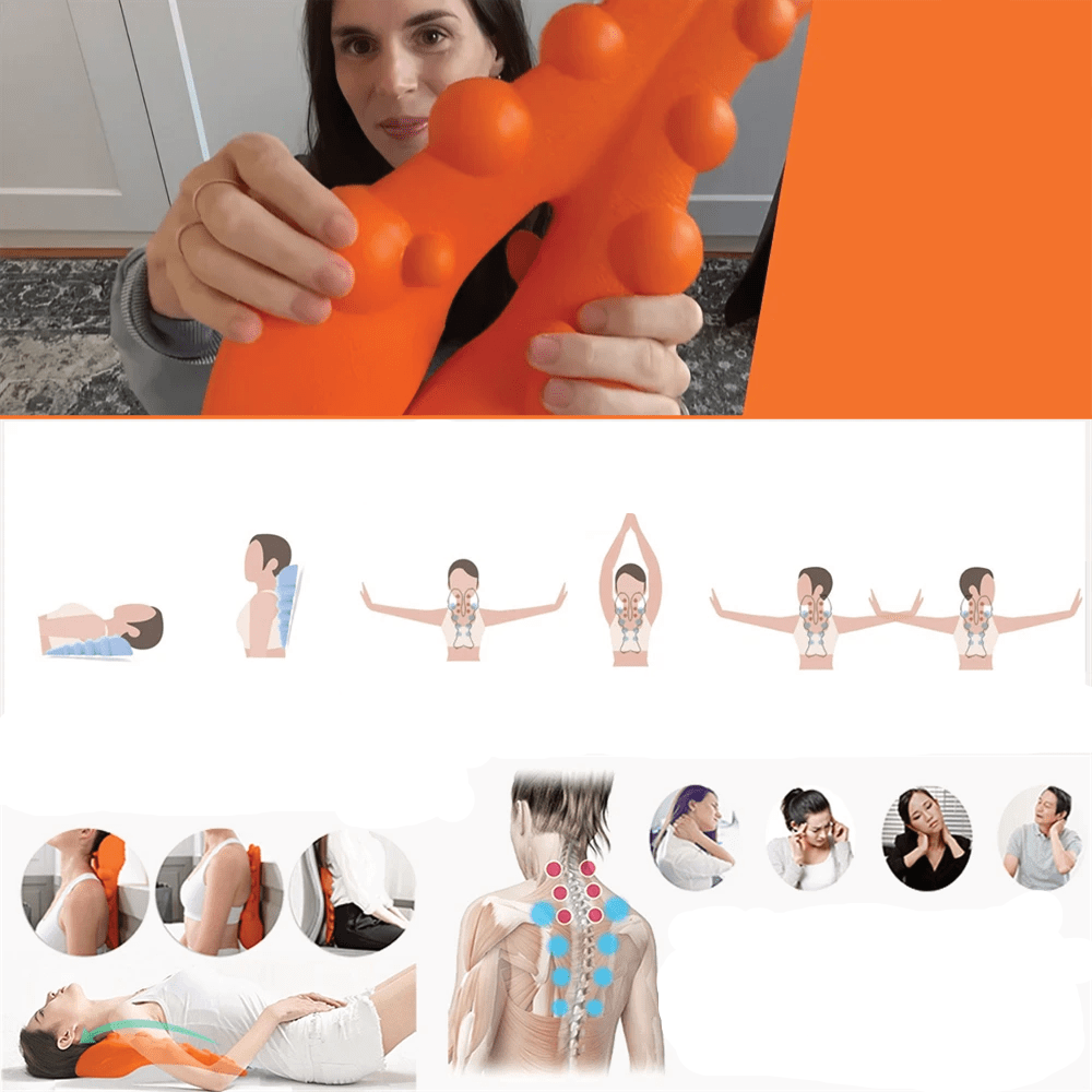 LuxuraCare Trigger-Massager | Voor pijnloze ontspanning van rug en nek