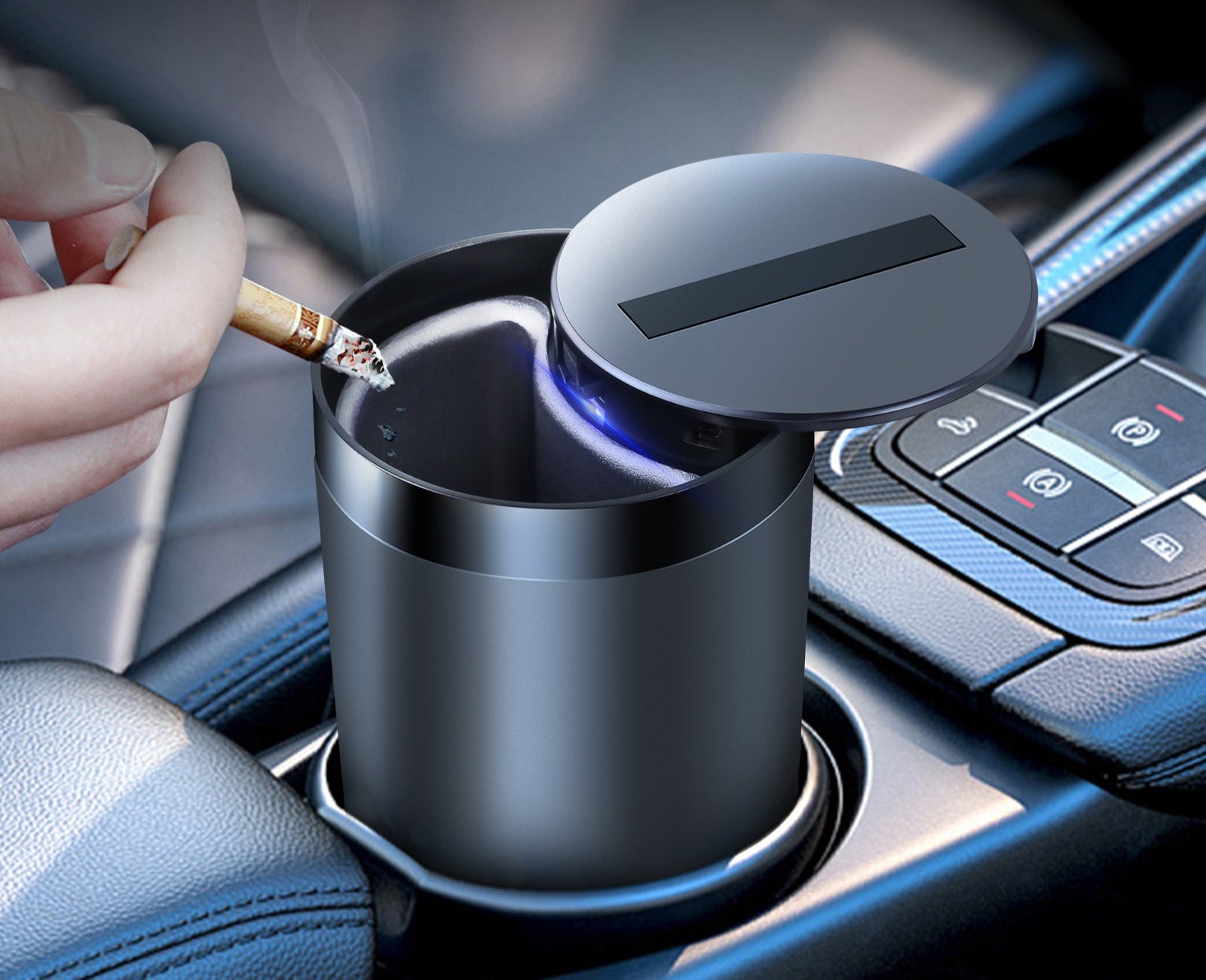 Célestique | Automatische slimme asbak – elegant design – milieuvriendelijk – geavanceerde technologie