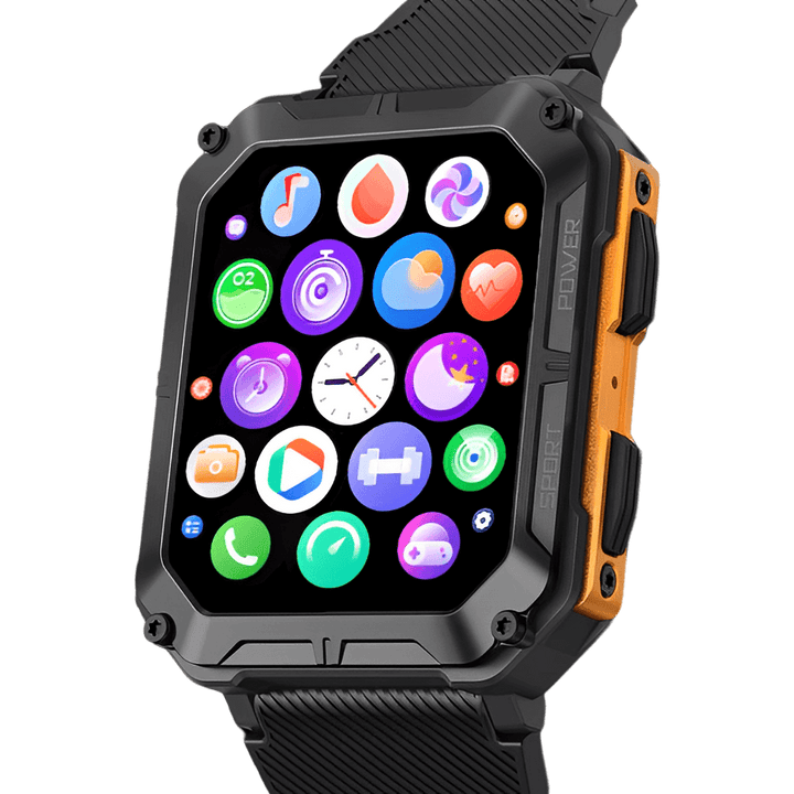 TacticalEdge heren horloge Stevige waterdichte militaire werkhorloge