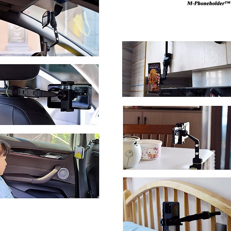 LuxiHold Elite Telefoonstandaard | Slanke en verstelbare houder voor handsfree gemak