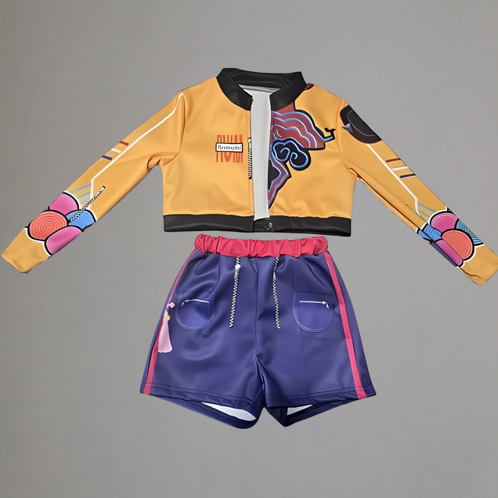 Kpop Hunter Halloween Kostuum Kinderen Cosplay Set