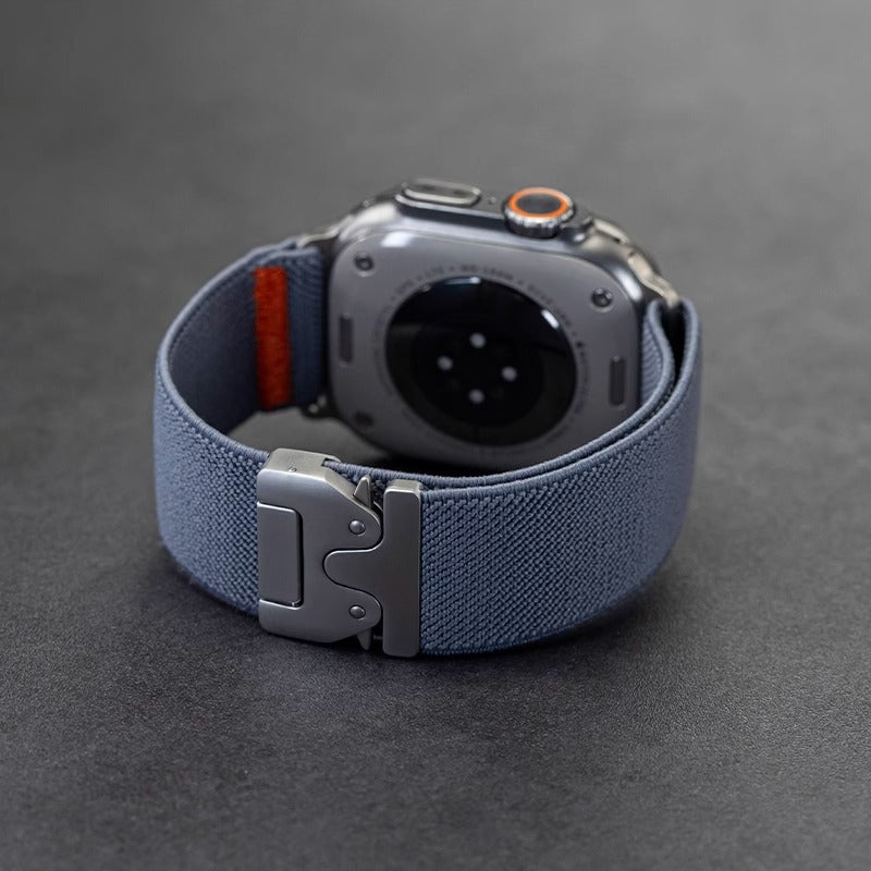 LuxeFlex Elite Nylon Band | Comfortabele en stijlvolle stretchband voor Apple Watch