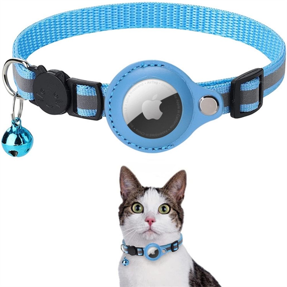 Kat GPS Tracker Halsband met Snelsluiting en Reflectief Ontwerp voor Verbeterde Nachtzichtbaarheid