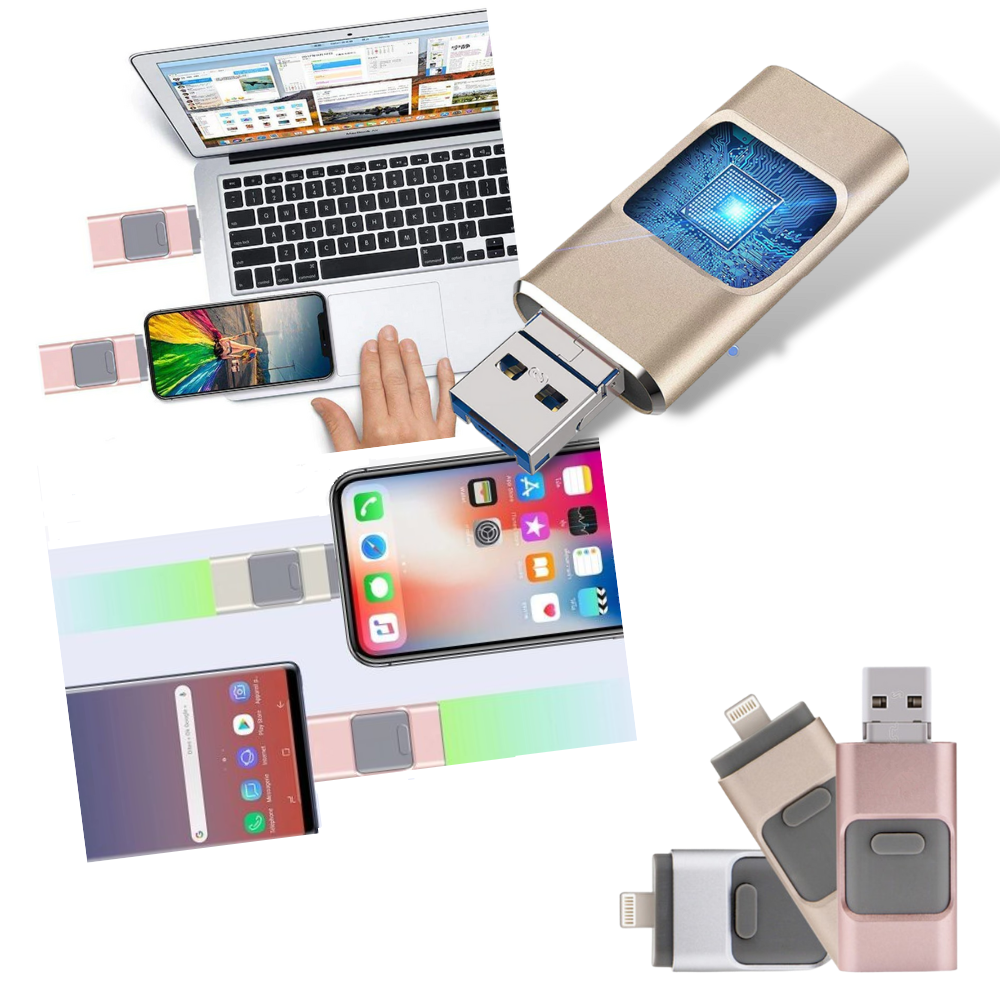 4 in 1 USB-flashdrive